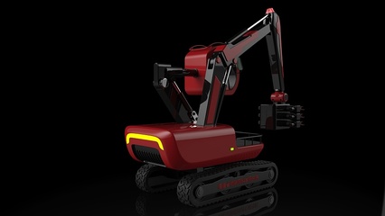 挖掘機(jī)改裝水果采摘機(jī)|其他產(chǎn)品|工業(yè)/產(chǎn)品|齊六 - 原創(chuàng)設(shè)計作品 